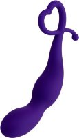 Фиолетовый анальный стимулятор Wlap - 16 см.