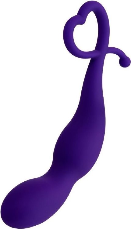 Фиолетовый анальный стимулятор Wlap - 16 см.