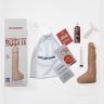 Телесный фаллоимитатор с имитацией семяизвержения Bust It Squirting Realistic Cock - 23,36 см.