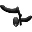 Черный вибрострапон Double Take 10X Double Penetration Vibrating Strap-on Harness - Черный вибрострапон Double Take 10X Double Penetration Vibrating Strap-on Harness