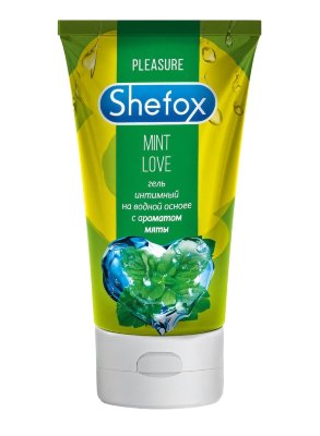 Интимная гель-смазка Shefox «Мятная любовь» - 50 мл. Предназначена для вагинального, анального и орального секса. Восполняет недостаток естественной смазки, делая контакт с партнером более комфортным. Не нарушает pH-баланса естественной среды организма. Вкус и аромат банана усиливает удовольствие активного партнера при оральном сексе. Гель-смазка подходит для использования с презервативом и без него. Не повреждает латекс. Не пачкает одежду и постельное белье. Легко смывается с кожи мыльной водой. глицерин, вода, ПЭГ-8, гидроксиэтилуеллюлоза, пантенол, метилпарабен, пропилпарабен, аллантоин, ароматизатор пищевой. Страна: Россия. Объем: 50 мл.