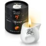 Массажная свеча с ароматом персика Bougie Massage Gourmande Pêche - 80 мл.
