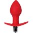 Красная анальная вибровтулка Glam - 9,7 см.  Цена 1 587 руб. - Красная анальная вибровтулка Glam - 9,7 см.