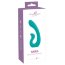 Бирюзовый вибратор NAIRA Dual Heads Vibrator - 17,5 см.  Цена 11 753 руб. - Бирюзовый вибратор NAIRA Dual Heads Vibrator - 17,5 см.
