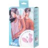 Нежно-розовый набор VITA: вибропуля и вибронасадка на палец