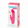 Розовый вибратор-кролик Rechargeable Mini Rabbit Vibrator - 15,2 см.
