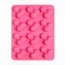 Ярко-розовая силиконовая форма для льда с фаллосами  Цена 383 руб. - Ярко-розовая силиконовая форма для льда с фаллосами