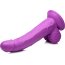 Фиолетовый фаллоимитатор на присоске 7.5 Dildo with Balls - 21,5 см. - Фиолетовый фаллоимитатор на присоске 7.5 Dildo with Balls - 21,5 см.