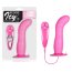 Розовый вибратор для G-точки BUNNY ICY - 18 см. - Розовый вибратор для G-точки BUNNY ICY - 18 см.
