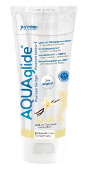 Смазка на водной основе AQUAglide с ароматом ванили - 100 мл.