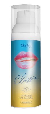Интимная гель-смазка Shefox Premium «Классическая» - 50 мл. Предназначена для вагинального, анального и орального секса. Восполняет недостаток естественной смазки, помогая избежать микротравм и делая контакт с партнером более комфортным. Не нарушает pH-баланса естественной среды организма. Гель-смазка подходит для использования с презервативом и без него. Не повреждает латекс. Не пачкает одежду и постельное белье. Легко смывается с кожи мыльной водой. глицерин, вода, ПЭГ-8, гидроксиэтилуеллюлоза, пантенол, метилпарабен, пропилпарабен, аллантоин. Страна: Россия. Объем: 50 мл.