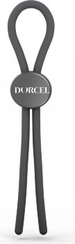 Серое эрекционное лассо на пенис Mr Dorcel
