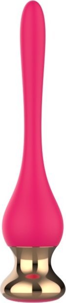 Розовый вибромассажер Nipple Vibrator - 14,5 см.