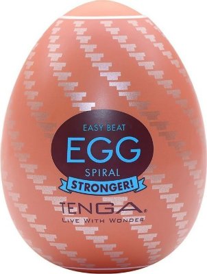 Мастурбатор-яйцо Tenga Egg Spiral Длина: 6.1 см. Доставьте себе феноменальные, ни с чем не сравнимые ощущения с Tenga Egg! Снимите пленку с помощью отрывного лепестка и откройте яйцо. Внутри вы найдете упаковку с лубрикантом и супермягкую, сверхэластичную секс-игрушку. Нанесите лубрикант внутрь яичка. Наденьте и наслаждайтесь! Эти яички прекрасно растягиваются в длину и принимают форму любого пениса. Двойное кольцо на входе обеспечивает приятное проникновение и тесное облегание. Натяжение и внутренняя фактура позволяют Tenga Egg ласкать одновременно ствол и головку. Tenga Egg также предлагает восхитительный бонус. Яичко можно вывернуть, одеть на ладонь и ласкать любые чувственные зоны мягким, нежным рельефом - вашей девушке тоже понравится! Внутренняя структура повторяет дизайн упаковки, поэтому в многообразии Tenga Egg легко ориентироваться. Разработано в Японии для одноразового использования. Страна: Япония. Материал: термопластичный эластомер (TPE).