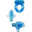 Набор из 3 синих эрекционных колец с вибрацией Teasers Ring Kit  Цена 1 727 руб. - Набор из 3 синих эрекционных колец с вибрацией Teasers Ring Kit