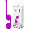 Лиловые вагинальные шарики Kegel Tighten Up III