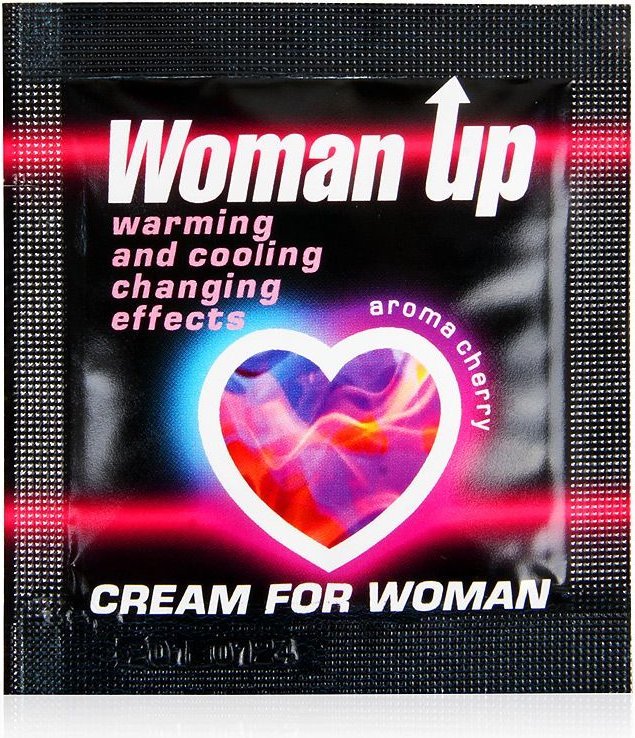 Возбуждающий крем для женщин с ароматом вишни Woman Up - 1,5 гр.