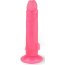 Розовый фаллоимитатор-реалистик на присоске - 16,5 см.  Цена 1 540 руб. - Розовый фаллоимитатор-реалистик на присоске - 16,5 см.