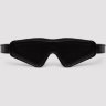 Двусторонняя красно-черная маска на глаза Reversible Faux Leather Blindfold
