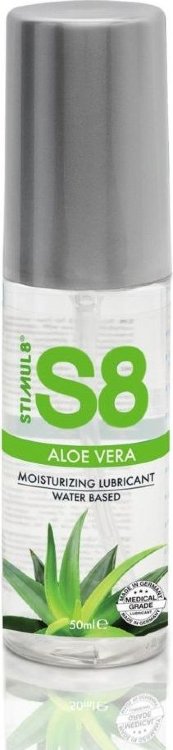 Лубрикант на водной основе S8 Aloe Vera Lube с алоэ вера - 50 мл.