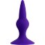 Фиолетовая анальная втулка Klapsy - 10,5 см.  Цена 951 руб. - Фиолетовая анальная втулка Klapsy - 10,5 см.