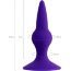 Фиолетовая анальная втулка Klapsy - 10,5 см.  Цена 951 руб. - Фиолетовая анальная втулка Klapsy - 10,5 см.