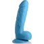 Голубой фаллоимитатор на присоске 8.25 Dildo with Balls - 22,8 см. - Голубой фаллоимитатор на присоске 8.25 Dildo with Balls - 22,8 см.