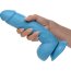Голубой фаллоимитатор на присоске 8.25 Dildo with Balls - 22,8 см. - Голубой фаллоимитатор на присоске 8.25 Dildo with Balls - 22,8 см.