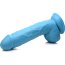 Голубой фаллоимитатор на присоске 8.25 Dildo with Balls - 22,8 см. - Голубой фаллоимитатор на присоске 8.25 Dildo with Balls - 22,8 см.