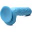Голубой фаллоимитатор на присоске 8.25 Dildo with Balls - 22,8 см. - Голубой фаллоимитатор на присоске 8.25 Dildo with Balls - 22,8 см.