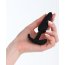 Черная силиконовая анальная пробка Soft-touch - 10 см.  Цена 528 руб. - Черная силиконовая анальная пробка Soft-touch - 10 см.