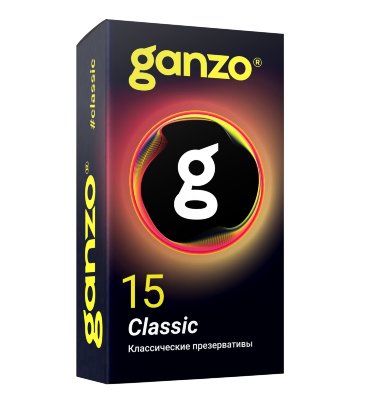 Классические презервативы с обильной смазкой Ganzo Classic - 15 шт.  Цена 1 075 руб. Прозрачные презервативы Ganzo Classic цилиндрической формы с накопителем и обильной силиконовой смазкой изготовлены из натурального высококачественного латекса. Проверены с использованием электростатической технологии для большей надежности. Толщина стенки - 0,06 мм. Ширина - 52+/-2 мм. В упаковке - 15 шт. - Регистрационное удостоверение РФ: РЗН 2023/20124 - Дата регистрации медицинского изделия: 19.04.2023 г. - Срок действия регистрационного удостоверения: бессрочно - Представитель изготовителя медицинского изделия: ООО «СПЕКТРУМ», 105066, г. Москва, ул. Нижняя Красносельская, д.35, стр.64, помещ.3H/6. Страна: Великобритания. Материал: латекс.