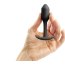 Чёрная пробка для ношения B-vibe Snug Plug 1 - 9,4 см.  Цена 10 803 руб. - Чёрная пробка для ношения B-vibe Snug Plug 1 - 9,4 см.
