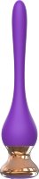 Фиолетовый вибромассажер Nipple Vibrator - 14,5 см.