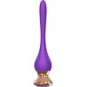 Фиолетовый вибромассажер Nipple Vibrator - 14,5 см.