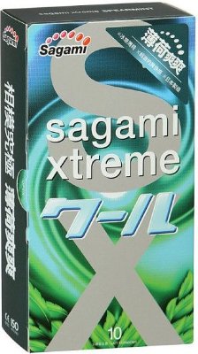 Презервативы Sagami Xtreme Mint с ароматом мяты - 10 шт. Длина: 19 см. Латексный презерватив с ароматом мяты. Ультратонкий - максимальный комфорт использования и удовольствие от полового акта! Удивительно тонкий и при этом прочный презерватив. Максимально сохраняет ощущения. Освежающее действие ментола вызывает новые необычные ощущения у партнеров. Непередаваемая словами стимуляция нервных окончаний в освежающем осязании. Номинальная ширина - 52 мм. Толщина стенки - 0,04 мм. В упаковке - 10 шт. Страна: Япония. Материал: латекс. Объем: 10 шт.