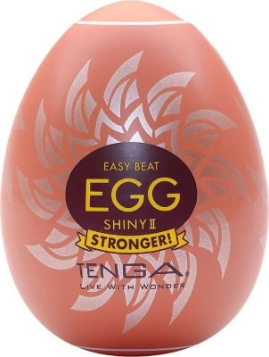 Мастурбатор-яйцо Tenga Egg Shiny II  Цена 1 237 руб. Длина: 6.1 см. Доставьте себе феноменальные, ни с чем не сравнимые ощущения с Tenga Egg! Снимите пленку с помощью отрывного лепестка и откройте яйцо. Внутри вы найдете упаковку с лубрикантом и супермягкую, сверхэластичную секс-игрушку. Нанесите лубрикант внутрь яичка. Наденьте и наслаждайтесь! Эти яички прекрасно растягиваются в длину и принимают форму любого пениса. Двойное кольцо на входе обеспечивает приятное проникновение и тесное облегание. Натяжение и внутренняя фактура позволяют Tenga Egg ласкать одновременно ствол и головку. Tenga Egg также предлагает восхитительный бонус. Яичко можно вывернуть, одеть на ладонь и ласкать любые чувственные зоны мягким, нежным рельефом - вашей девушке тоже понравится! Внутренняя структура повторяет дизайн упаковки, поэтому в многообразии Tenga Egg легко ориентироваться. Разработано в Японии для одноразового использования. Страна: Япония. Материал: термопластичный эластомер (TPE).