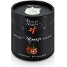 Массажная свеча с ароматом граната Bougie de Massage Gourmande Grenadine - 80 мл.
