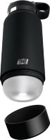 Черный мастурбатор в виде бутылки Fap Flask