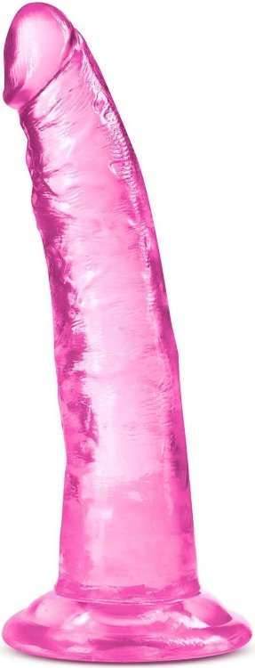 Розовый фаллоимитатор Lust N’ Thrust - 20,5 см.