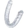 Прозрачный двухсторонний фаллоимитатор Double Dildo - 40 см.