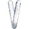 Прозрачный двухсторонний фаллоимитатор Double Dildo - 40 см.
