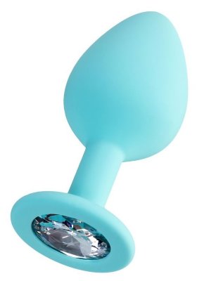 Мятная анальная втулка Brilliant с прозрачным кристаллом - 8 см. Длина: 8 см. Диаметр: 3 см. Анальная втулка Brilliant. Эта игрушка - украшение вашей ночи. Миниатюрный размер подойдёт даже новичку. Заострённый кончик втулки обеспечивает комфортное проникновение. Рабочая длина - 7 см. Минимальный диаметр - 0,8 см. Страна: Китай. Материал: силикон.