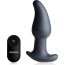 Черная анальная вибропробка с эффектом римминга Gyro M Curved Rimming Plug - 13,7 см. - Черная анальная вибропробка с эффектом римминга Gyro M Curved Rimming Plug - 13,7 см.