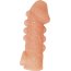 Телесная закрытая насадка с шишечками Cock Sleeve 008 Size S - 13,8 см. - Телесная закрытая насадка с шишечками Cock Sleeve 008 Size S - 13,8 см.