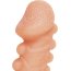Телесная закрытая насадка с шишечками Cock Sleeve 008 Size S - 13,8 см. - Телесная закрытая насадка с шишечками Cock Sleeve 008 Size S - 13,8 см.