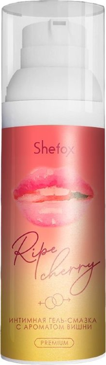 Интимная гель-смазка Shefox Premium «Спелая вишня» - 50 мл.