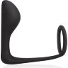 Стимулятор простаты с фиксацией эрекционным кольцом Prostate Gear