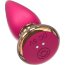Розовая анальная вибропробка Anal Plug с пультом ДУ - 12 см.  Цена 6 604 руб. - Розовая анальная вибропробка Anal Plug с пультом ДУ - 12 см.