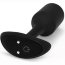 Чёрная пробка для ношения с вибрацией Snug Plug 2 - 11,4 см.  Цена 19 365 руб. - Чёрная пробка для ношения с вибрацией Snug Plug 2 - 11,4 см.